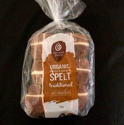 Ancient Grains Organic Traditional Spelt Hot Cross Buns