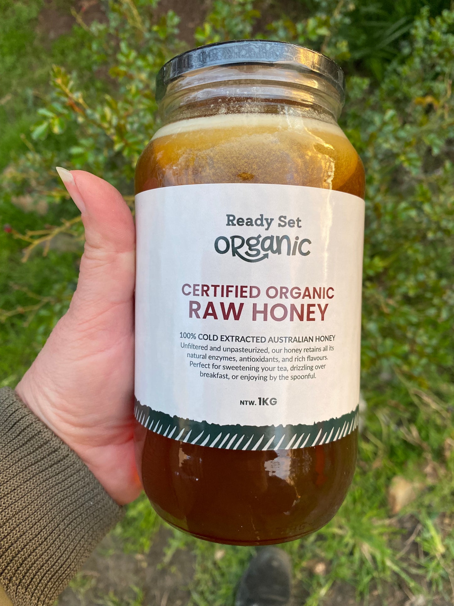 Organic Raw Honey 1kg