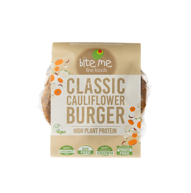 Bite Me Organic Cauliflower Burgers 2 pack