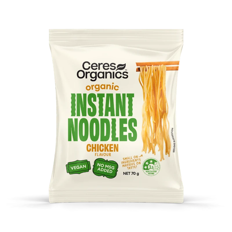 Ceres Organic Instant Noodles - Chicken 70g