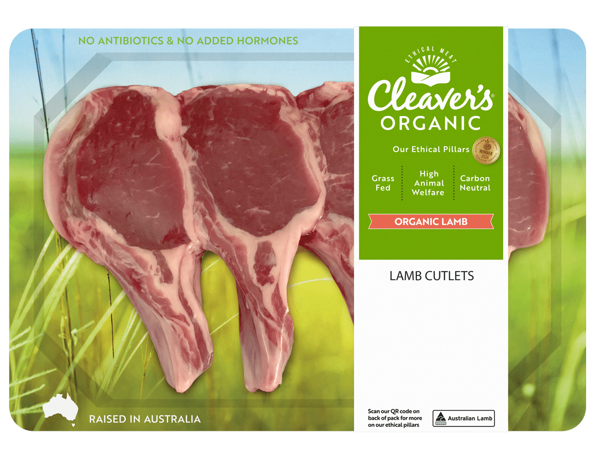 Cleaver's Organic Lamb Cutlets