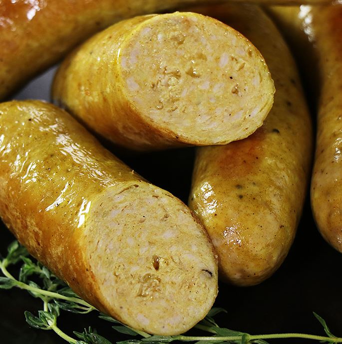 Curry Sausages grass fed beef