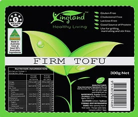 Organic Firm Tofu 300g - Kingland