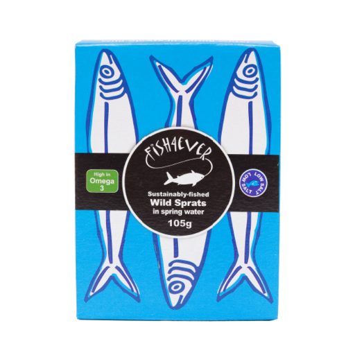 Fish 4 Ever Sprats in Spring water