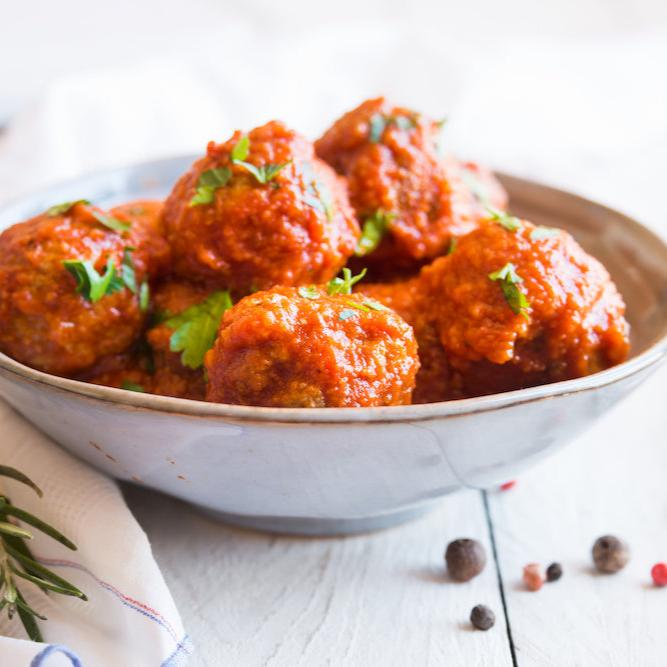 GRASS FED MEAT BALLS