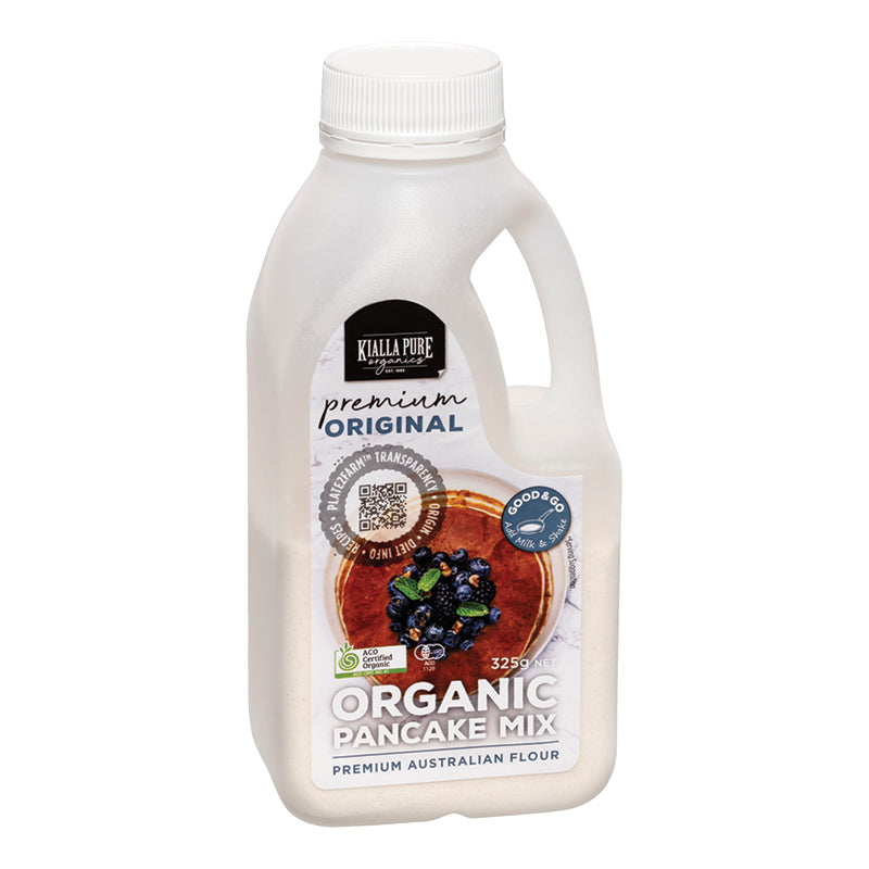 Kialla Organic Pancake Mix Original Bottle