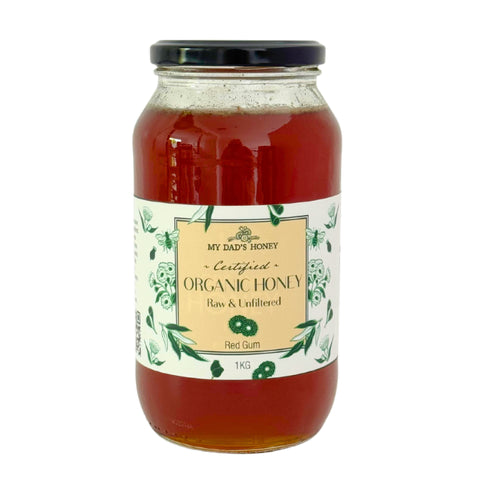 My Dad's Organic Raw Honey 1kg