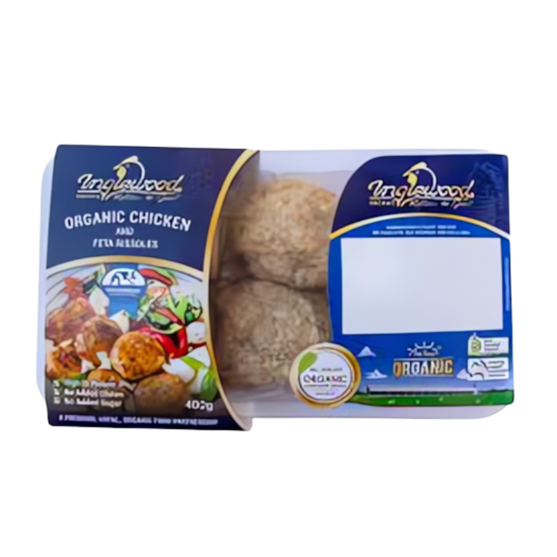 ORGANIC Chicken Feta Rissoles