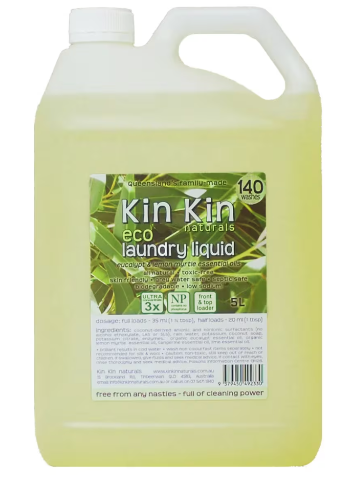 Kin Kin Eucalyptus and Lemon Myrtle Organic Laundry Liquid 1050ml