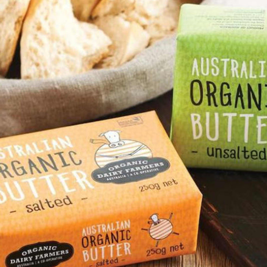 Australian Organic Butter 250g Salted