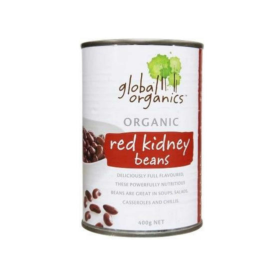 Global Organics Organic Red Kidney Beans 400g