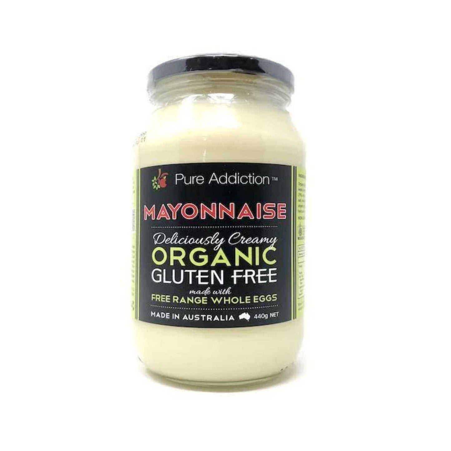 Pure Addiction Organic Mayonnaise 440g