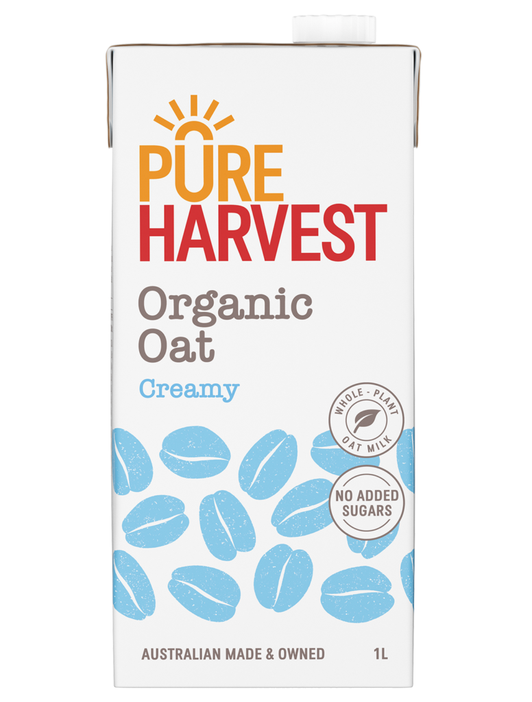 Pure Harvest Organic Oat Milk Creamy 1 Litre