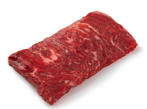 Skirt Steak Grass Fed Beef 500g Avg- Gluten and Preservative Free
