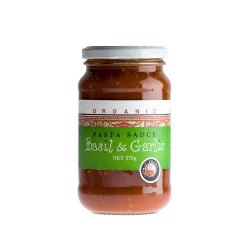 Spiral Organics Garlic & Basil Pasta Sauce 375g