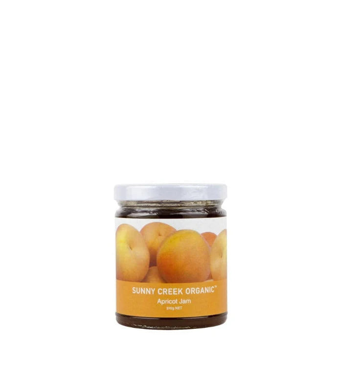 Sunny Creek Organic Apricot Jam 310g