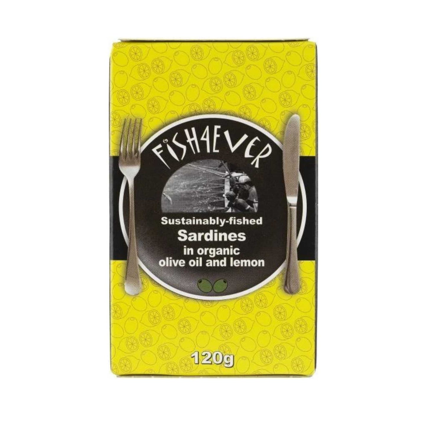 Fish4Ever Sustainable Sardines in Olive Oil and Lemon 120g