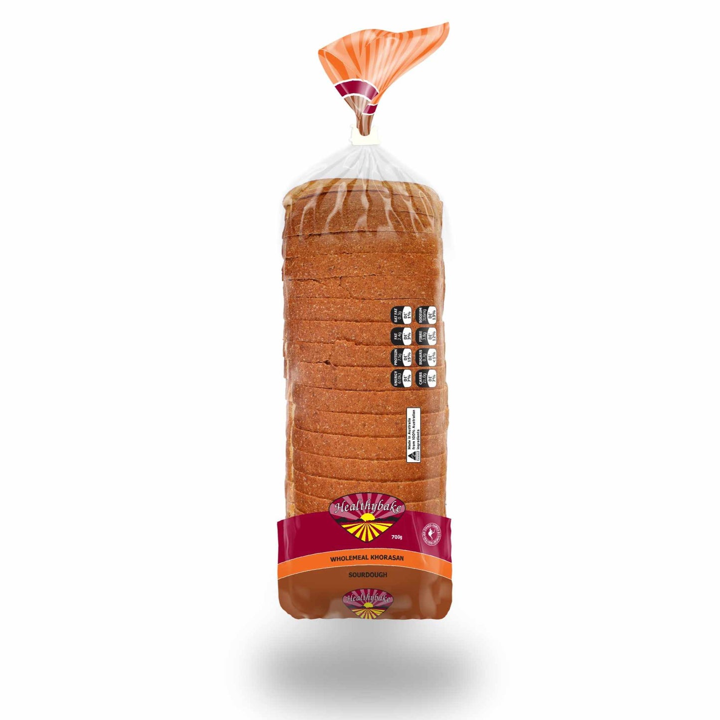 Healthybake Wholemeal Khorosan Bread 680g