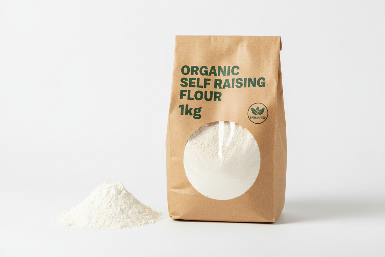 Kialla Organic Unbleached Self Raising Flour BULK 1kg