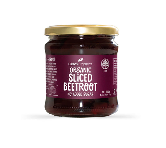 Ceres Organic Sliced Beetroot 330g