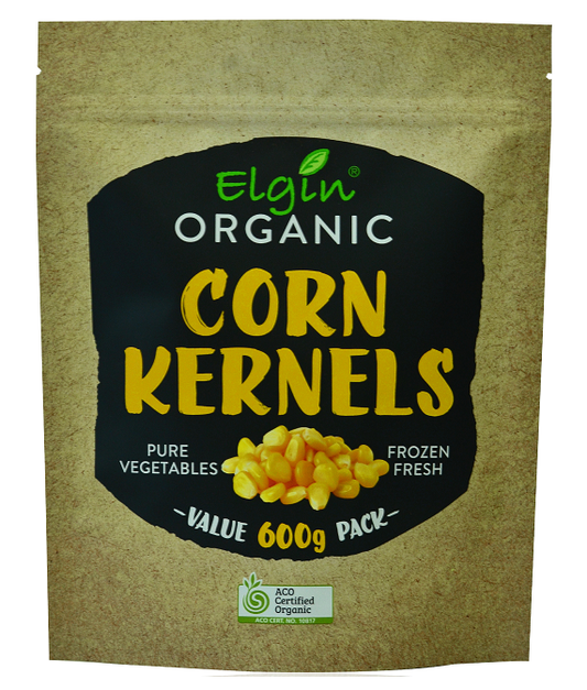 Elgin Organic Corn Kernels 600g FROZEN