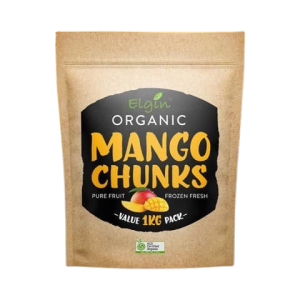 elgin organic mango chunks 1kg