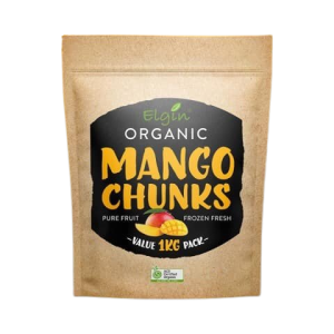 Elgin Organic Mango Chunks 1 kg FROZEN