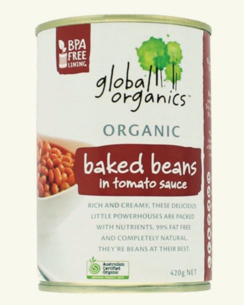 global organics baked beans