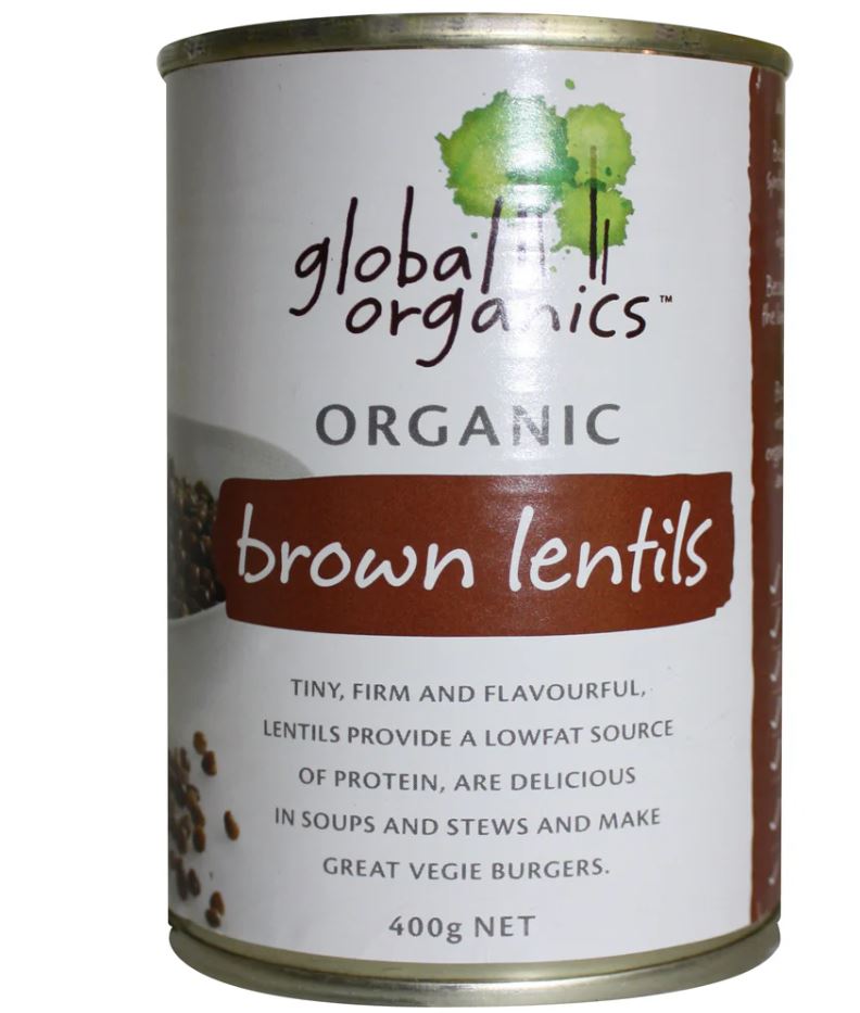 global organics brown lentils