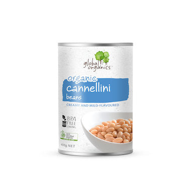 Global Organics Cannellini Beans 400g