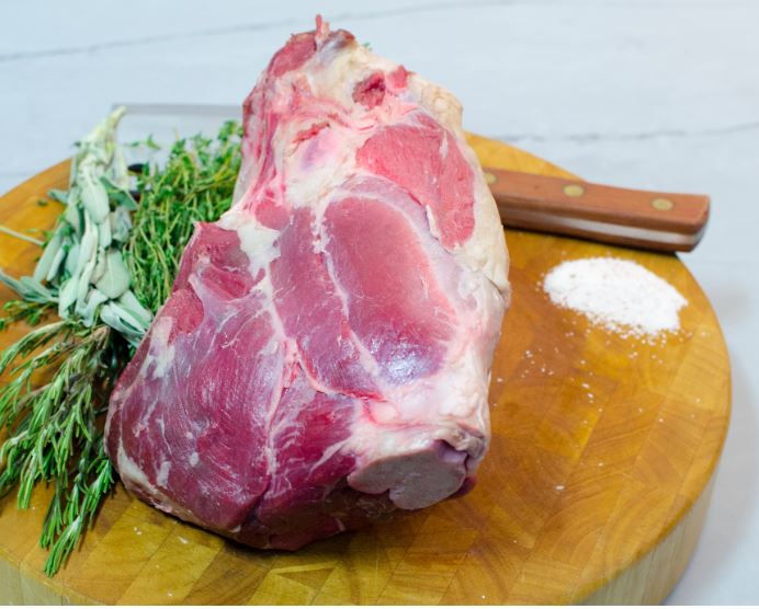 Leg Corned GOAT Grass Fed on the Bone