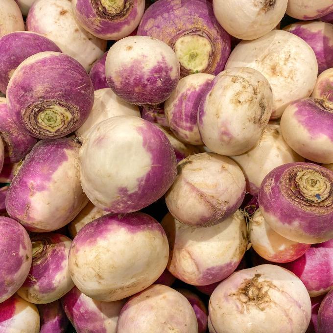 Organic Turnips per 250g (approx 2-3)