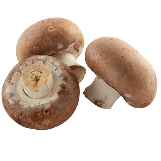 Organic Mushrooms, Brown per punnet