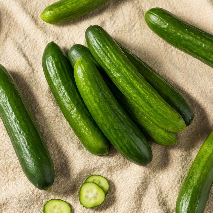 Organic Cucumbers, Lebanese per punnet