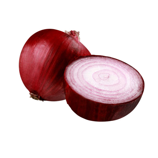 Organic Red Onions per 250g