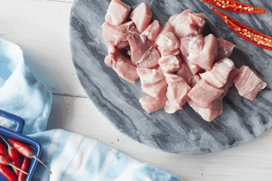 Organic Diced Pork 500g - preserv & GF