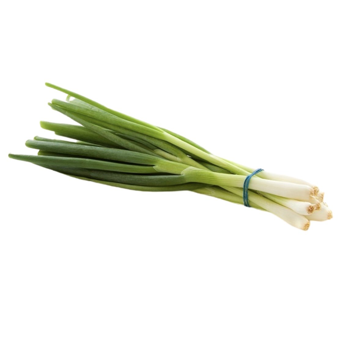organic spring onions