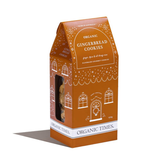 Organic Times Gingerbread Cookies 130g