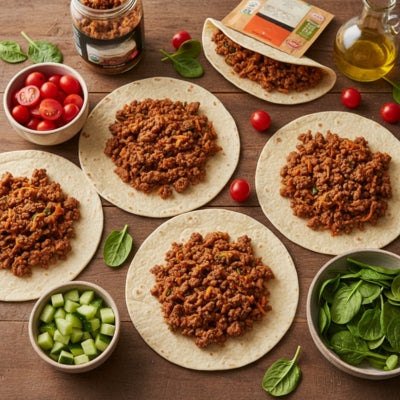 Beef & Hidden Veggie Tacos