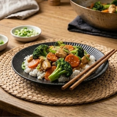 Chicken & Greens Stir-Fry