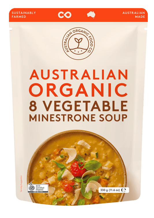 Organic Ready Made Soup - 8 Veg Minestrone 330g