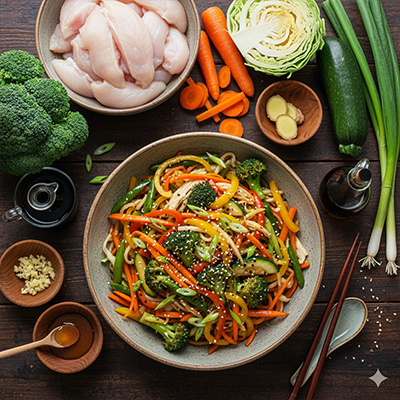 Asian Vegetable Stir-fry