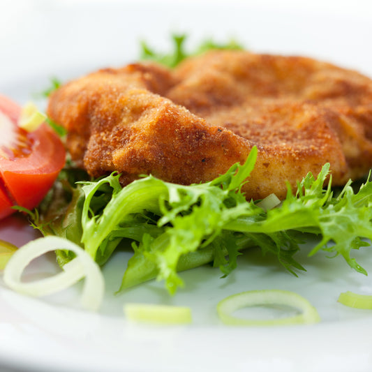 Schnitzel Pork Free Range -Contains Gluten , Preservative Free