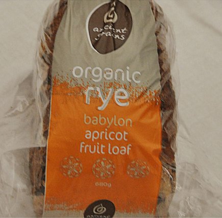 Ancient Grains Organic Rye Apricot Loaf 680g