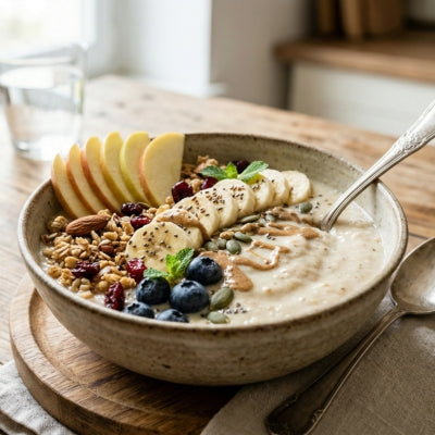 Apple Banana Smoothie Bowl
