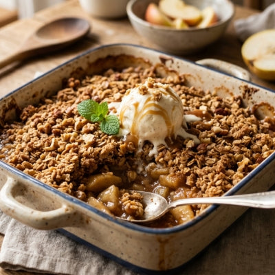 Apple & Pear Crumble