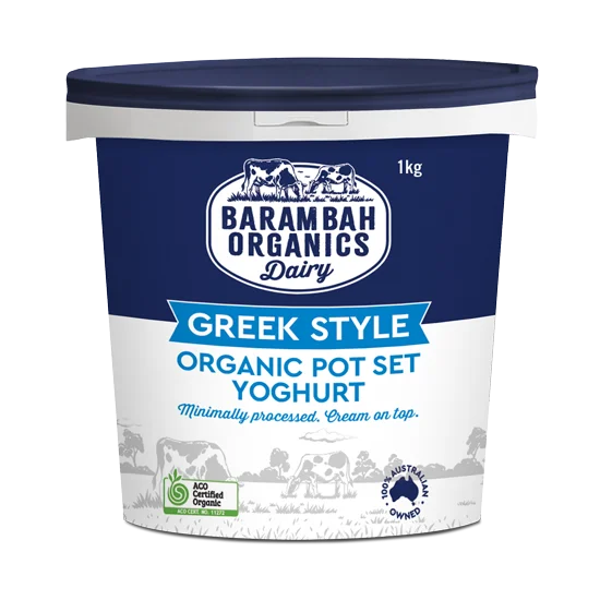 Barambah Organic Greek Style Yoghurt 1kg
