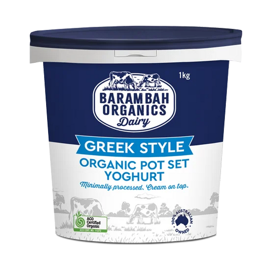 Barambah Organic Greek Style Yoghurt 1kg