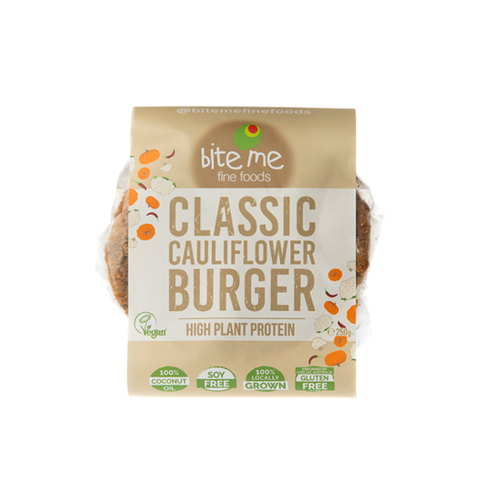 Bite Me Organic Cauliflower Burgers 2 pack