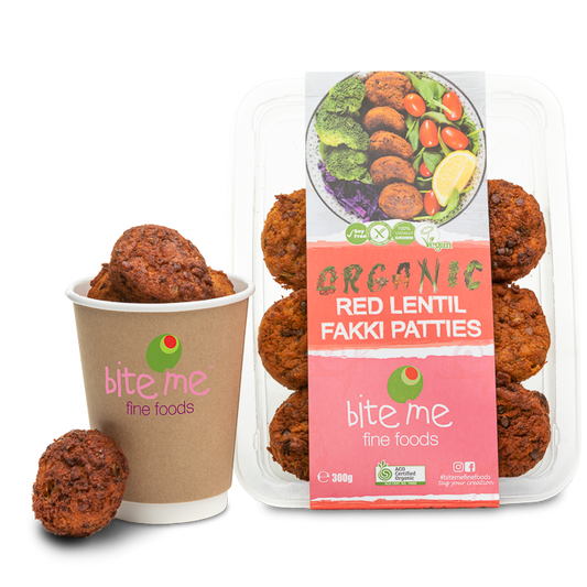 Bite Me Organic Red Lentil Fakki Patties 300g